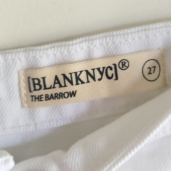BLANKNYC,The Barrow Vintage High Rise Eyelet Denim Shorts,Head In The Clouds, 27 - Picture 7 of 9